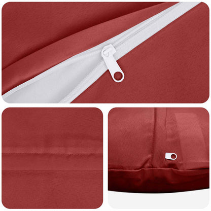 Kussensloop 2 pcs HEERLEN Wijnrood Ø 50 cm Polyester