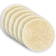 Kussensloop rond 50 cm crèmekleurig 6 stuks