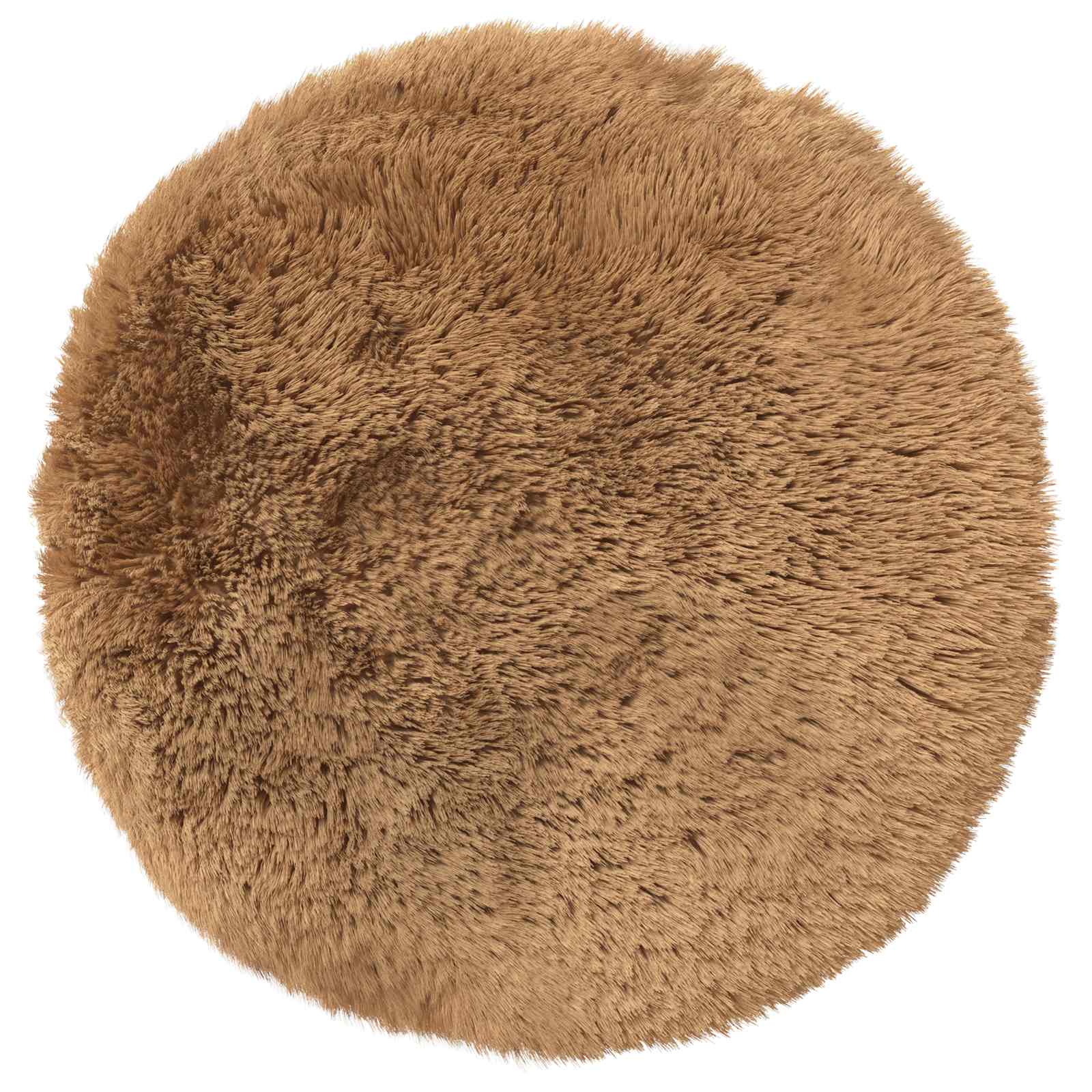 Kussensloop 2 pcs HEERLEN Taupe Ø 50 cm PV Fleece