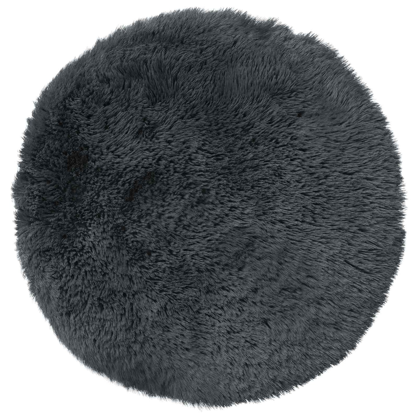 Kussensloop 2 pcs HEERLEN Antracietkleurig Ø 50 cm PV Fleece