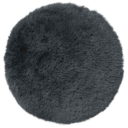Kussensloop 2 pcs HEERLEN Antracietkleurig Ø 50 cm PV Fleece