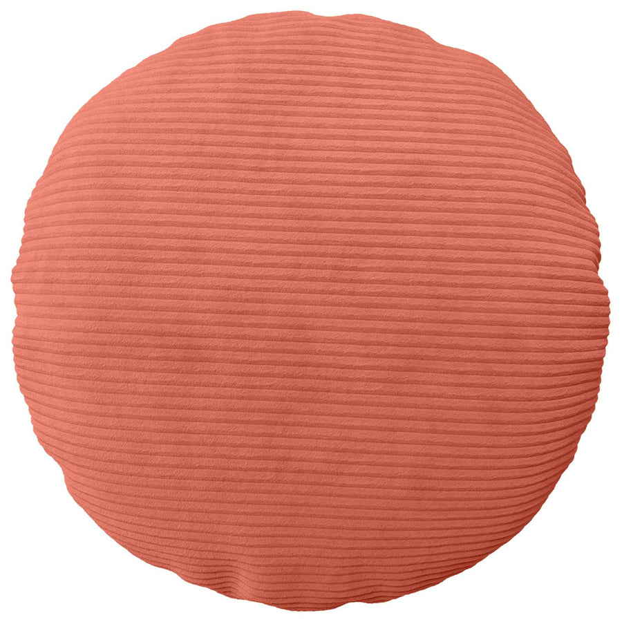 Kussensloop 6 pcs HEERLEN Rood-oranje Ø 60 cm corduroy