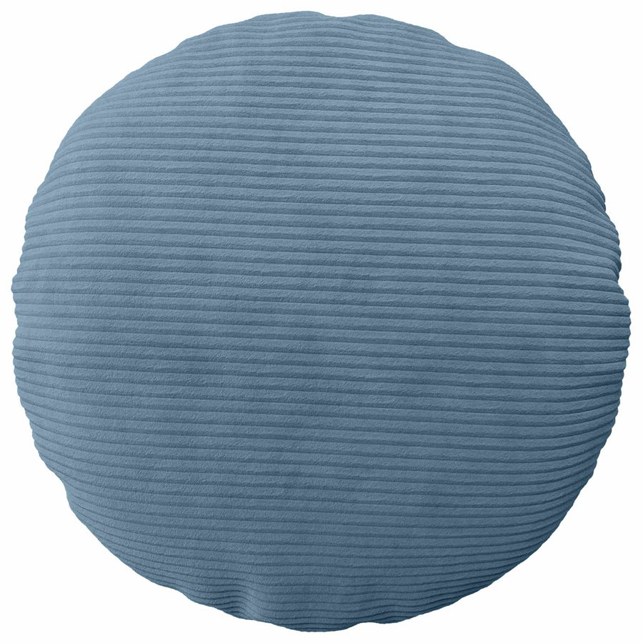 Kussensloop 6 pcs HEERLEN Blauw Ø 60 cm corduroy