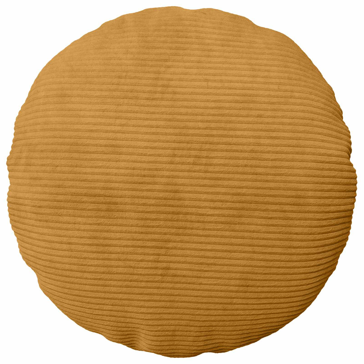 Kussensloop 2 pcs HEERLEN Geel Ø 60 cm corduroy