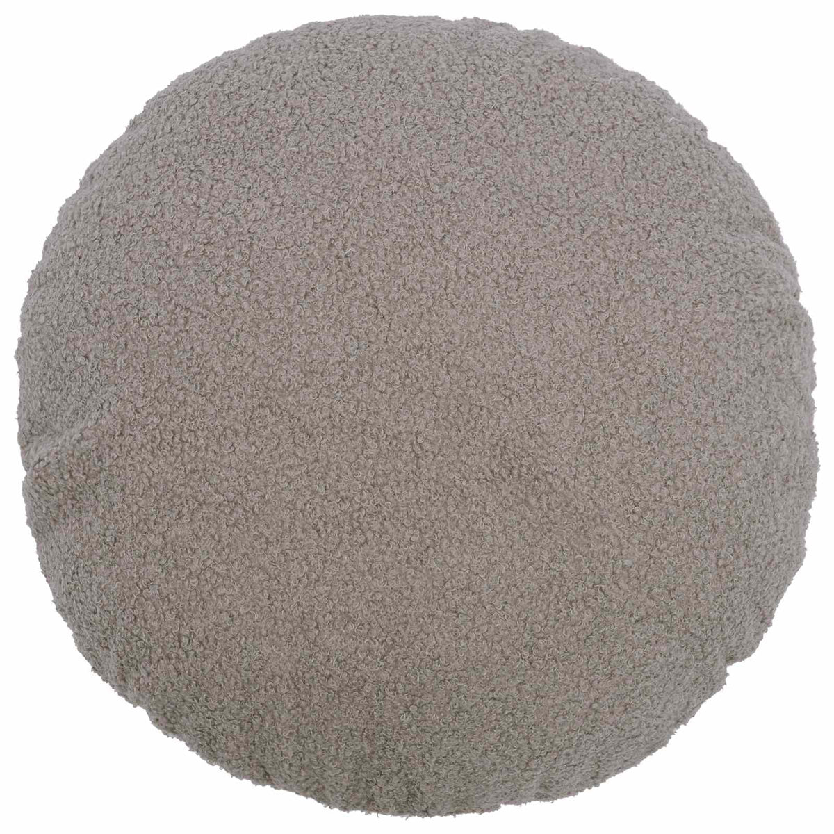 Kussensloop 2 pcs HEERLEN Lichtgrijs Ø 60 cm Bouclé