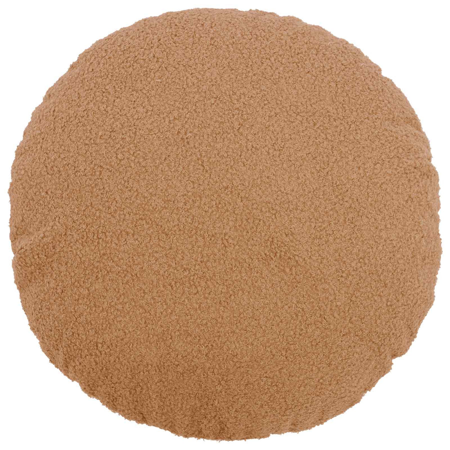 Kussensloop 2 pcs HEERLEN Beige Ø 60 cm Bouclé