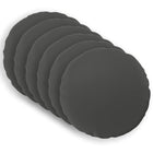 Kussensloop 6 pcs HEERLEN Antraciet Ø 60 cm Polyester