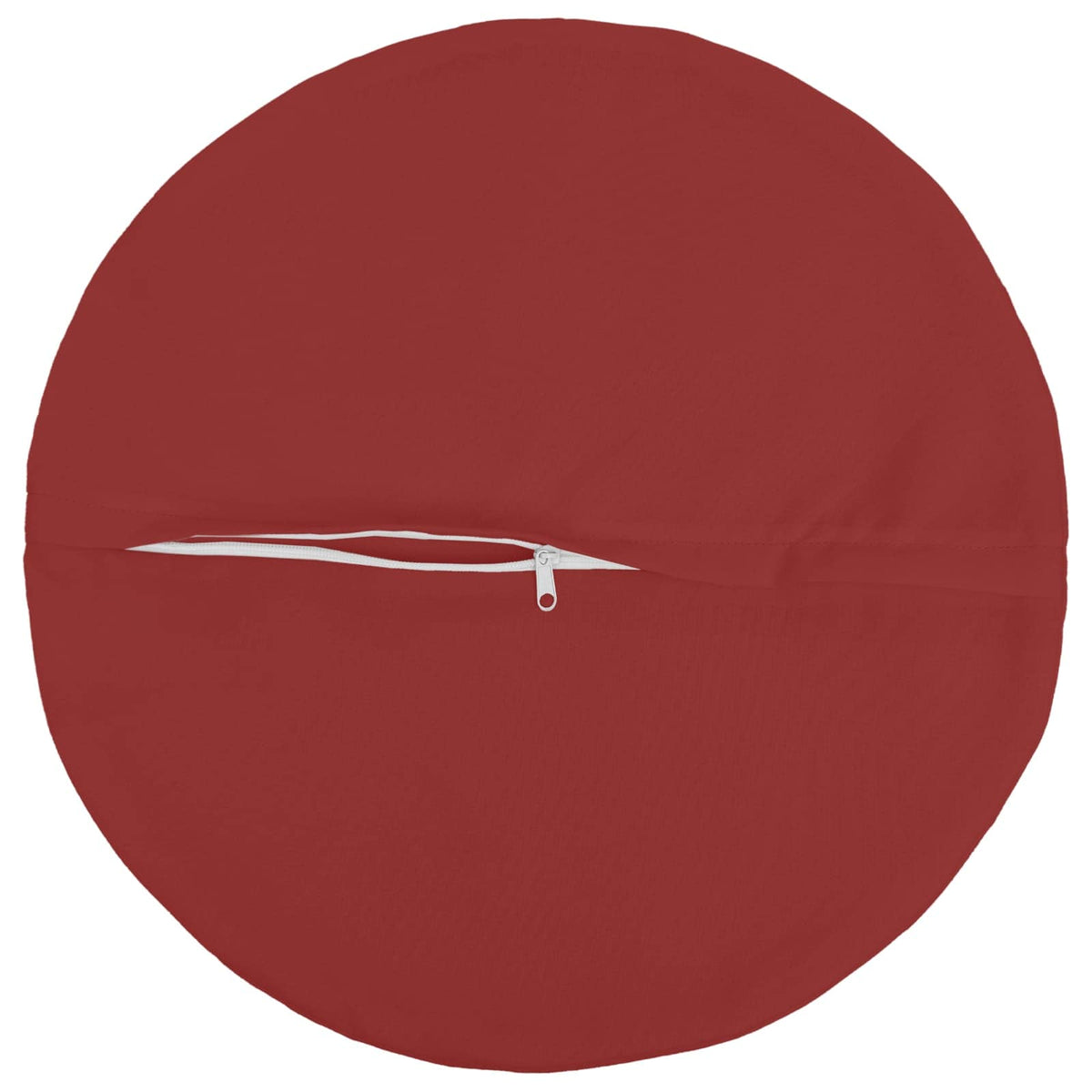 Kussensloop 6 pcs HEERLEN Wijnrood Ø 60 cm Polyester