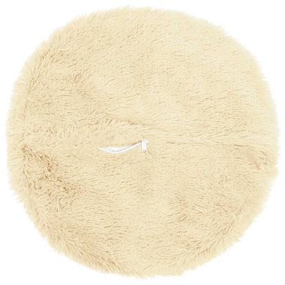 Kussensloop 2 pcs HEERLEN Crèmekleurig Ø 60 cm PV Fleece
