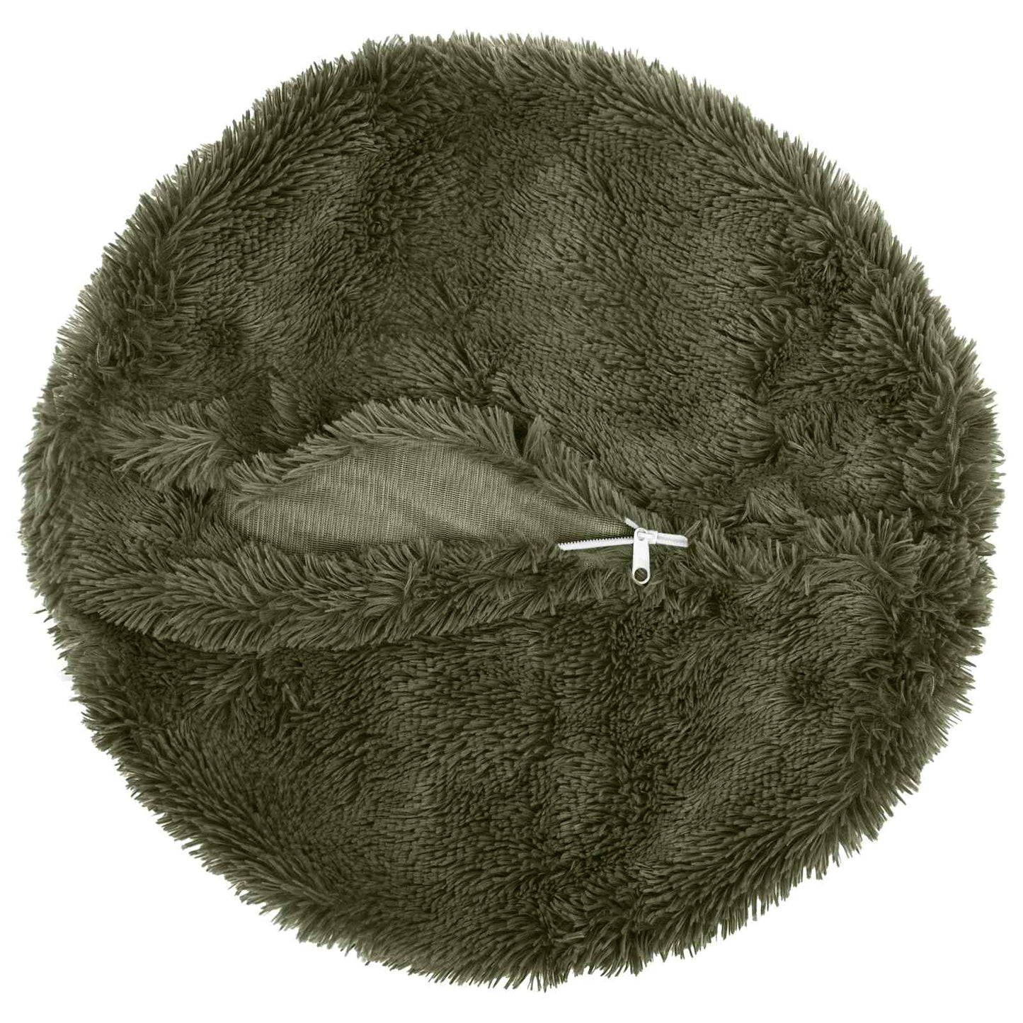 Kussensloop 6 pcs HEERLEN Groen Ø 60 cm PV Fleece