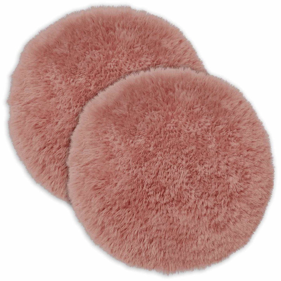 Kussensloop 2 pcs HEERLEN Roze Ø 60 cm PV Fleece