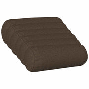 Kussenslopen 6 st taupe Ø 15x40 cm polyester