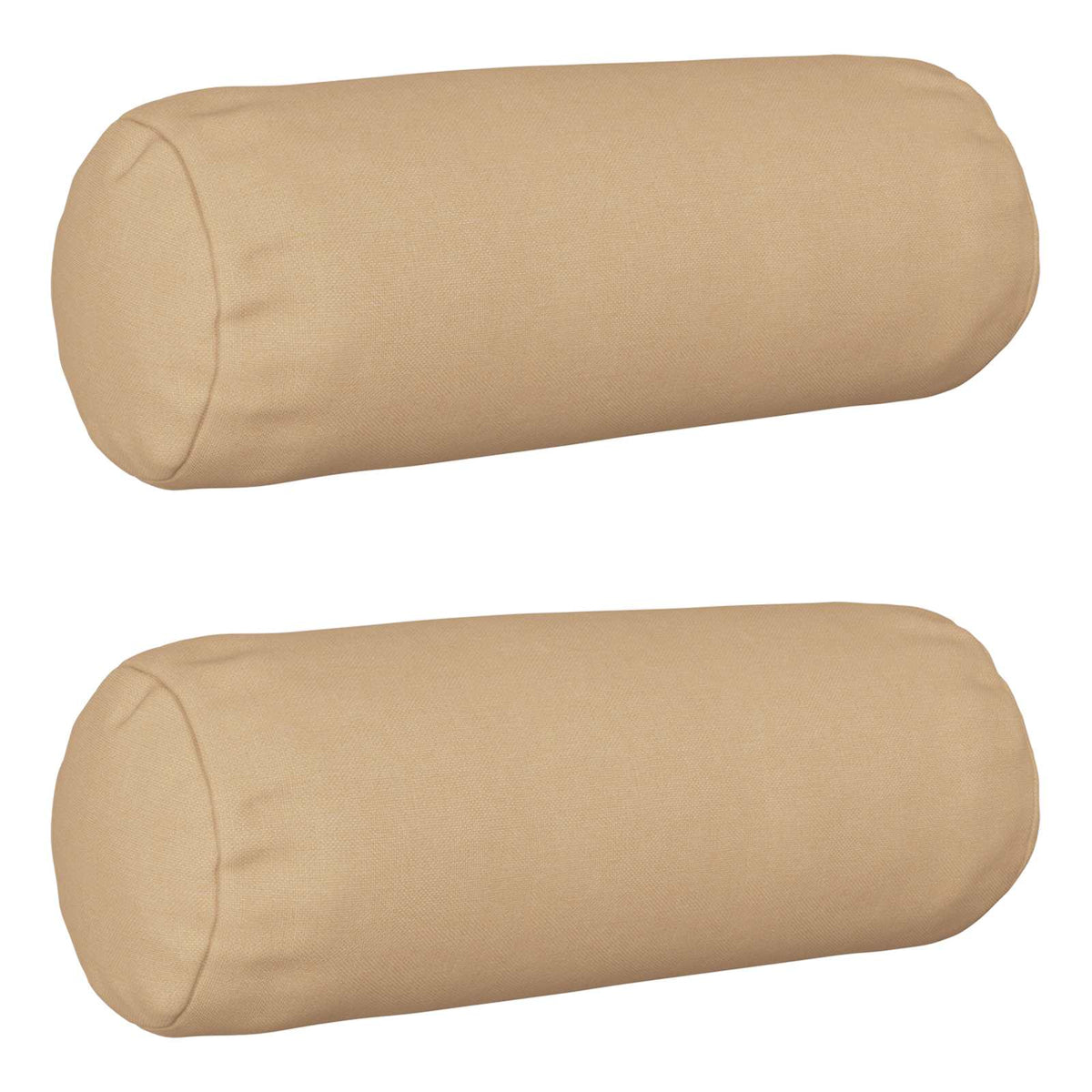 Kussensloop 2 st HEERLEN Crèmekleurig Ø 15 x 40 cm Stof