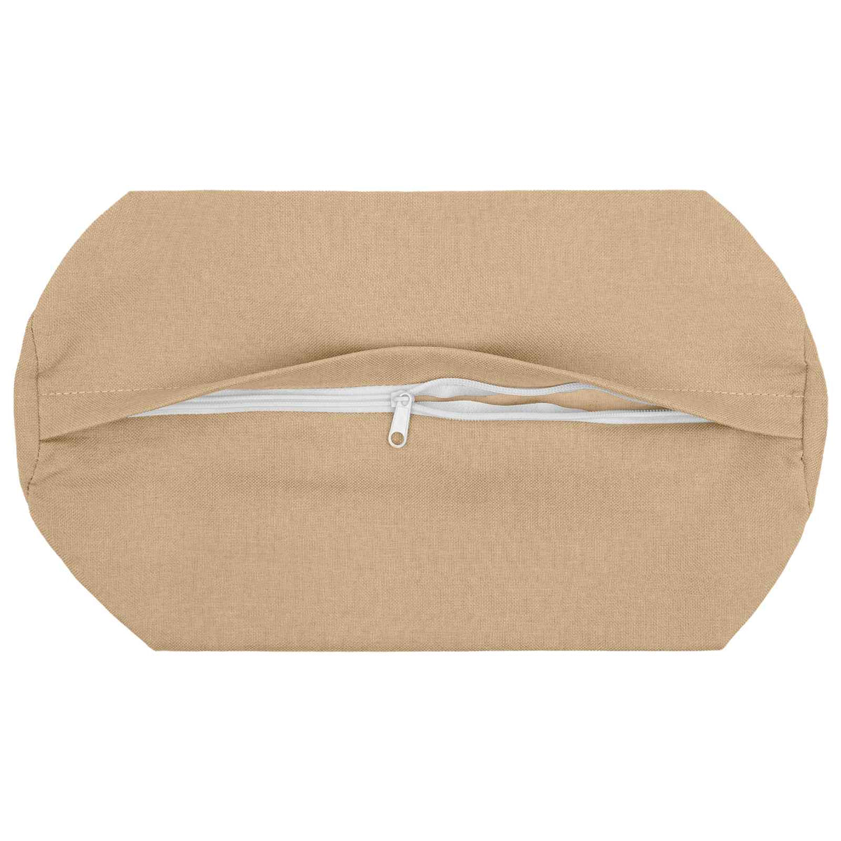 Kussensloop 2 st HEERLEN Crèmekleurig Ø 15 x 40 cm Stof