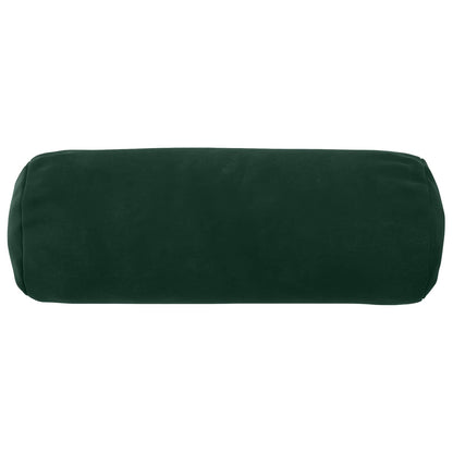 Kussensloop 2 pcs HEERLEN Donkergroen Ø 15 x 40 cm Fluweel