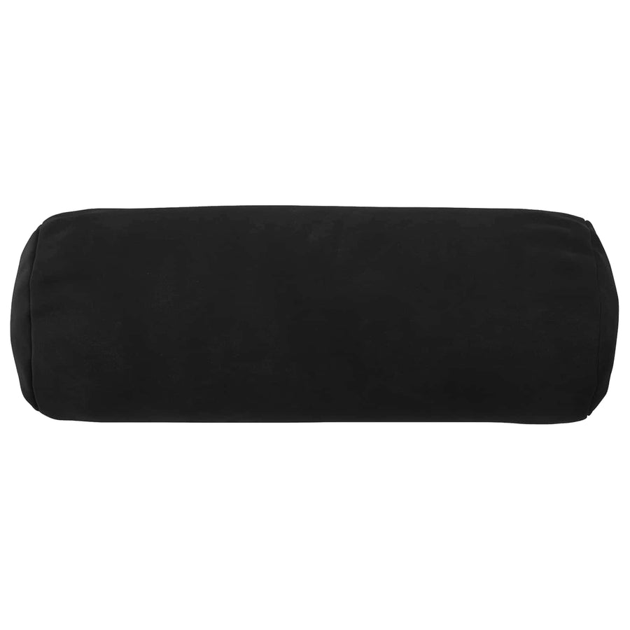 Kussensloop 2 pcs HEERLEN Zwart Ø 15 x 40 cm Fluweel