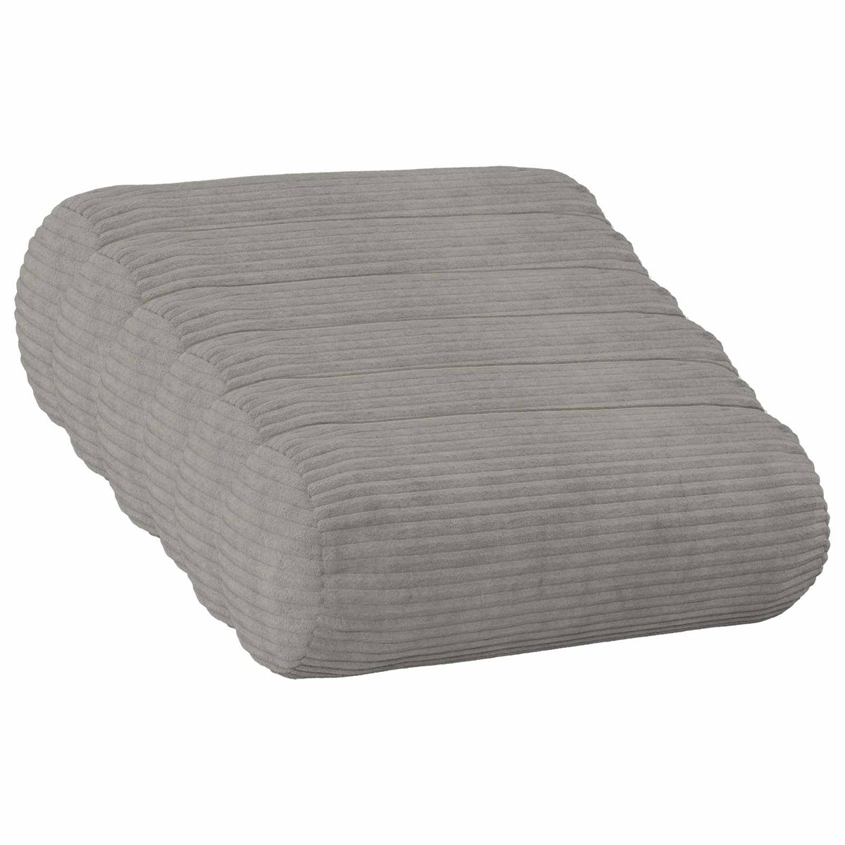 Kussensloop 6 pcs HEERLEN Lichtgrijs Ø 15 x 40 cm corduroy