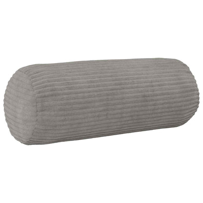 Kussensloop 6 pcs HEERLEN Lichtgrijs Ø 15 x 40 cm corduroy