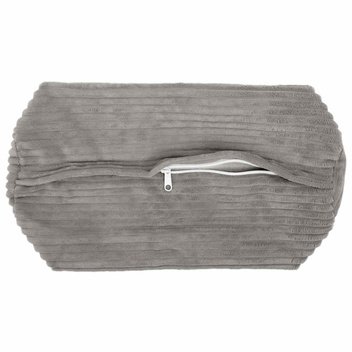 Kussensloop 6 pcs HEERLEN Lichtgrijs Ø 15 x 40 cm corduroy