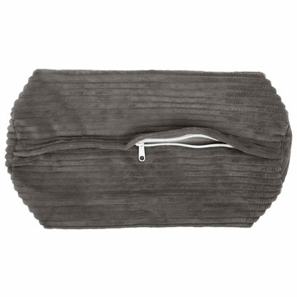 Kussensloop 2 pcs HEERLEN Donkergrijs Ø 15 x 40 cm corduroy