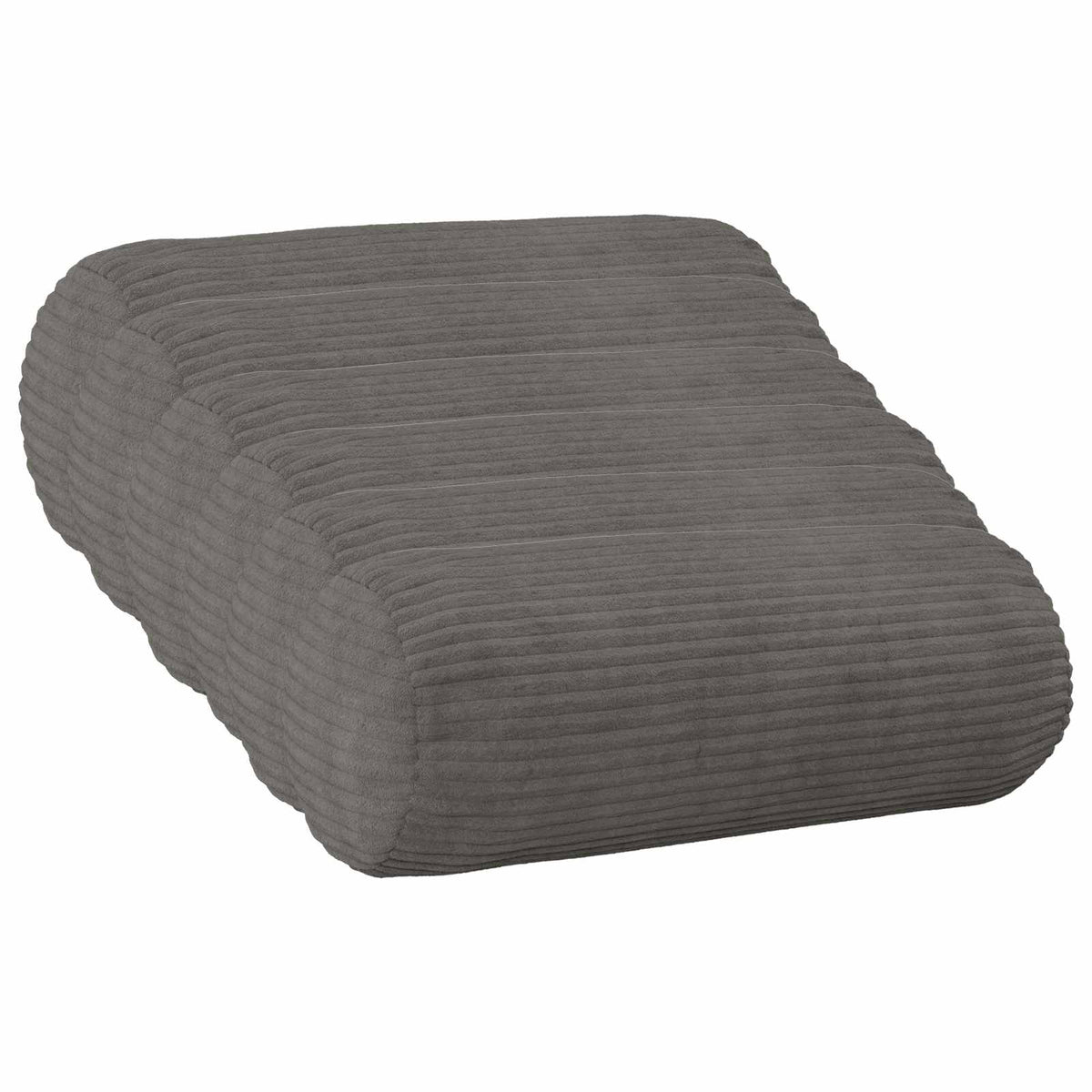 Kussensloop 6 pcs HEERLEN Donkergrijs Ø 15 x 40 cm corduroy