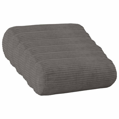 Kussensloop 6 pcs HEERLEN Donkergrijs Ø 15 x 40 cm corduroy