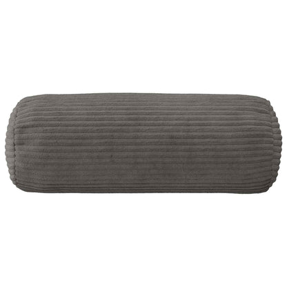 Kussensloop 6 pcs HEERLEN Donkergrijs Ø 15 x 40 cm corduroy