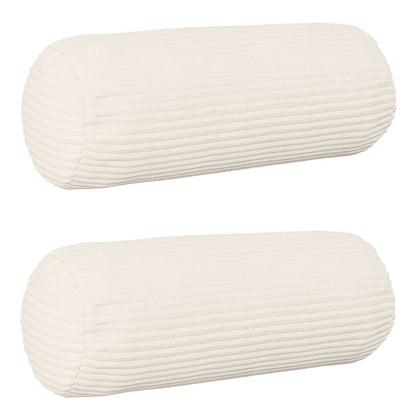 Kussensloop 2 pcs HEERLEN Crèmekleurig Ø 15 x 40 cm corduroy