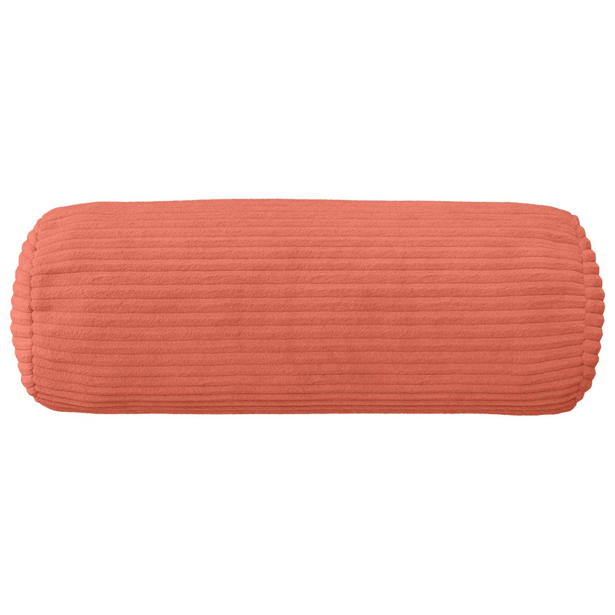 Kussensloop 6 st HEERLEN Rood-oranje Ø 15 x 40 cm corduroy