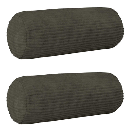 Kussensloop 2 pcs HEERLEN Antracietkleurig Ø 15 x 40 cm