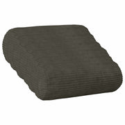 Kussensloop 15x40 cm 6 stuks antraciet corduroy