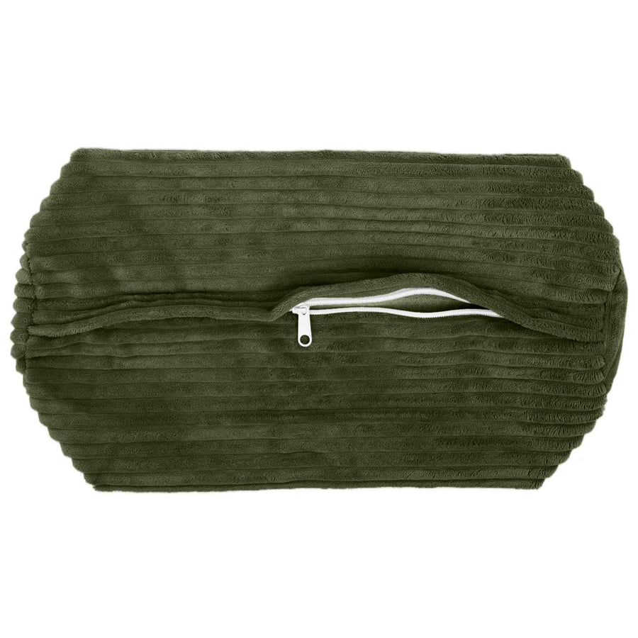 Kussensloop 2 pcs HEERLEN Groen Ø 15 x 40 cm corduroy