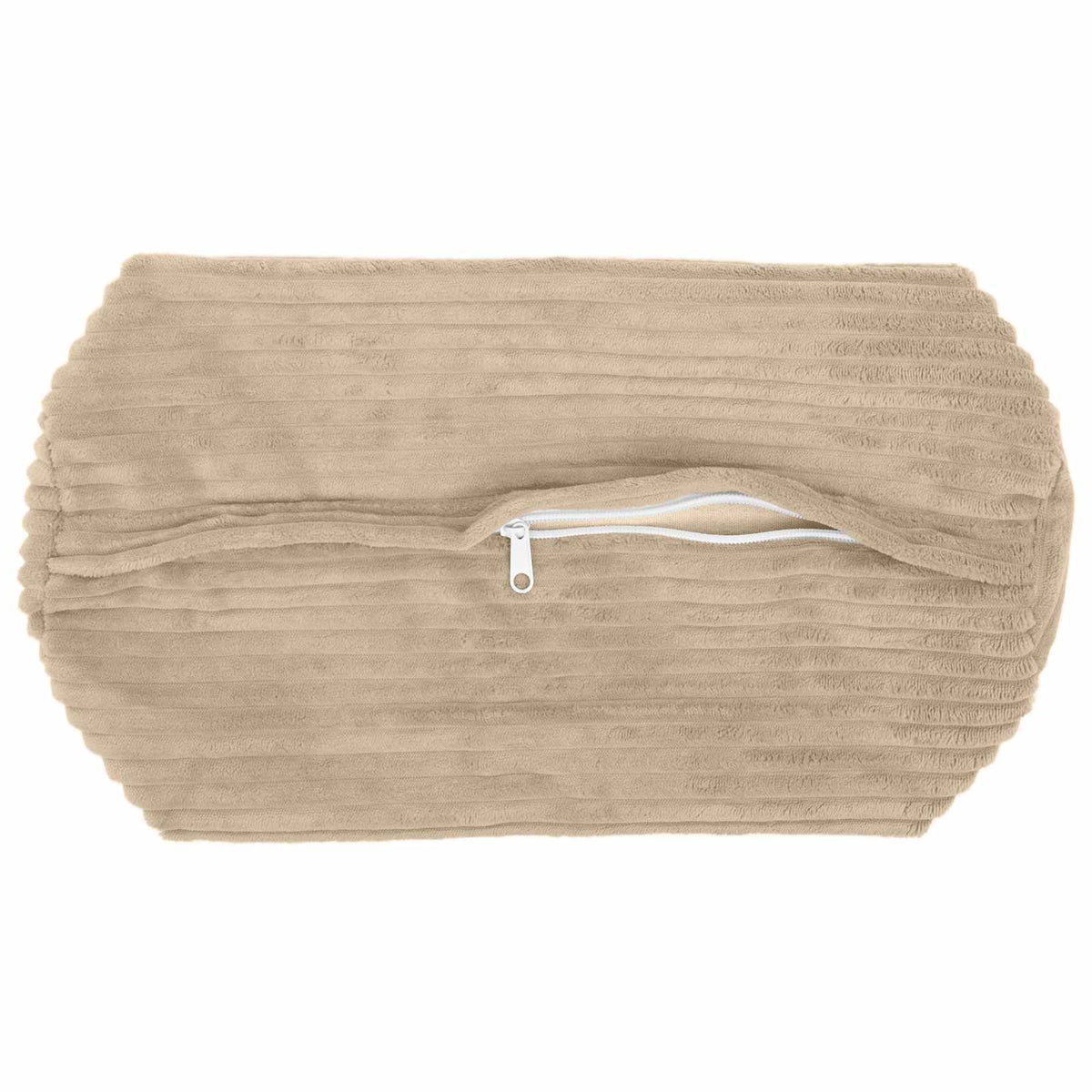 Kussensloop 2 pcs HEERLEN Taupe Ø 15 x 40 cm corduroy