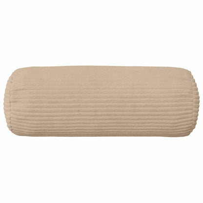 Kussensloop 2 pcs HEERLEN Taupe Ø 15 x 40 cm corduroy