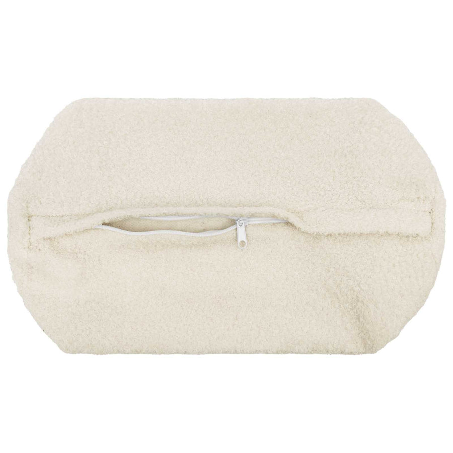 Kussensloop 2 pcs HEERLEN Crèmekleurig Ø 15 x 40 cm Bouclé