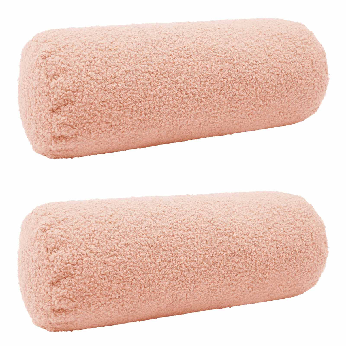 Kussensloop 2 pcs HEERLEN Roze Ø 15 x 40 cm Bouclé