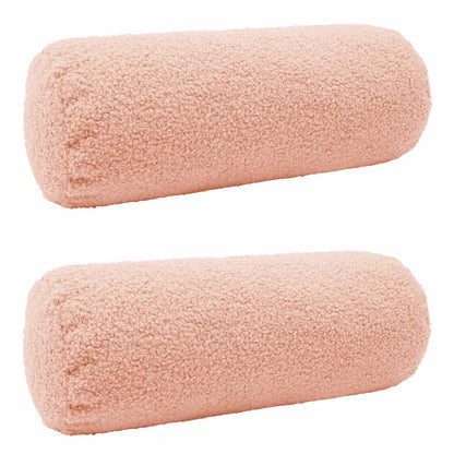 Kussensloop 2 pcs HEERLEN Roze Ø 15 x 40 cm Bouclé