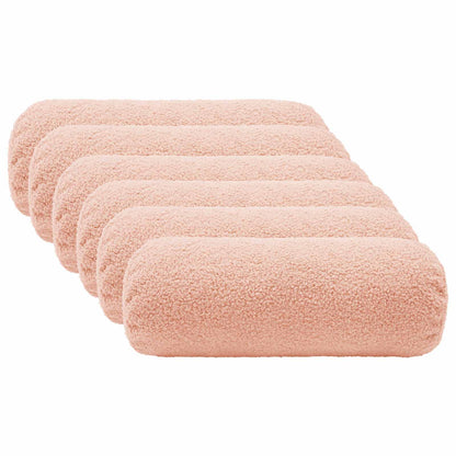 Kussensloop 6 pcs HEERLEN Roze Ø 15 x 40 cm Bouclé
