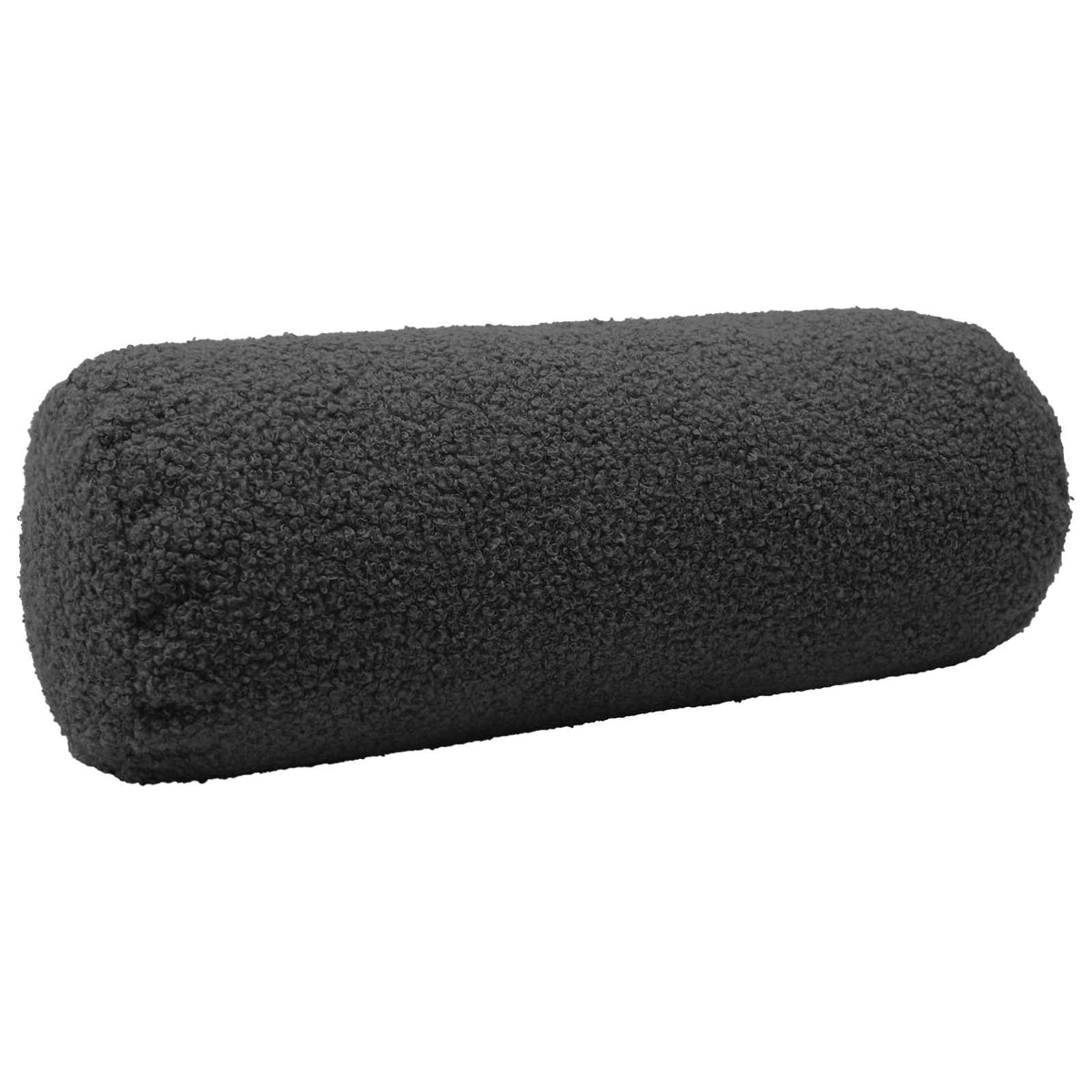 Kussensloop 2 pcs HEERLEN Donkergrijs Ø 15 x 40 cm Bouclé