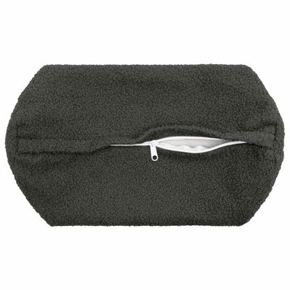 Kussensloop 2 pcs HEERLEN Donkergrijs Ø 15 x 40 cm Bouclé