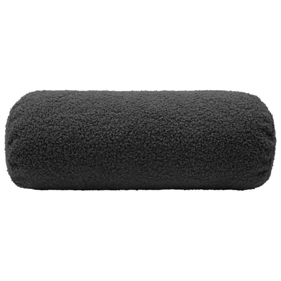 Kussensloop 2 pcs HEERLEN Donkergrijs Ø 15 x 40 cm Bouclé