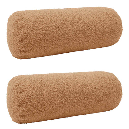 Kussensloop 2 pcs HEERLEN Beige Ø 15 x 40 cm Bouclé