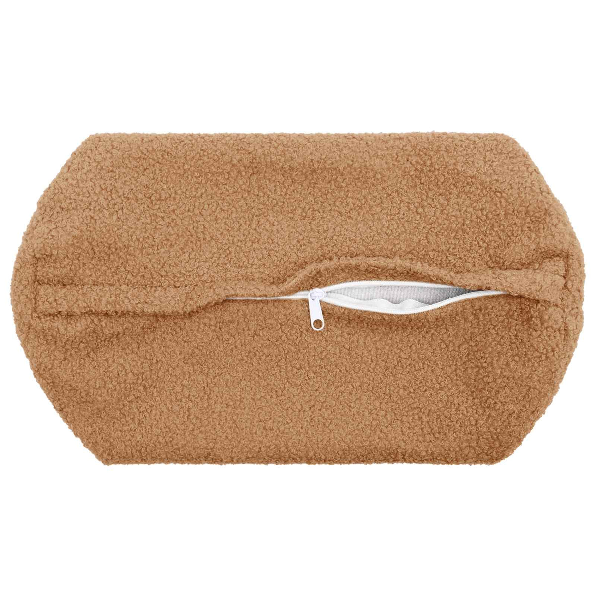 Kussensloop 2 pcs HEERLEN Beige Ø 15 x 40 cm Bouclé