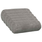 Kussensloop 6 st 15x40 cm donkergrijs chenille