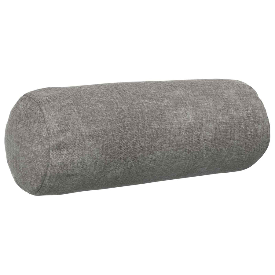 Kussensloop 6 st HEERLEN Donkergrijs Ø 15 x 40 cm Chenille Stof