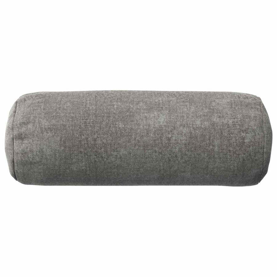 Kussensloop 6 st HEERLEN Donkergrijs Ø 15 x 40 cm Chenille Stof