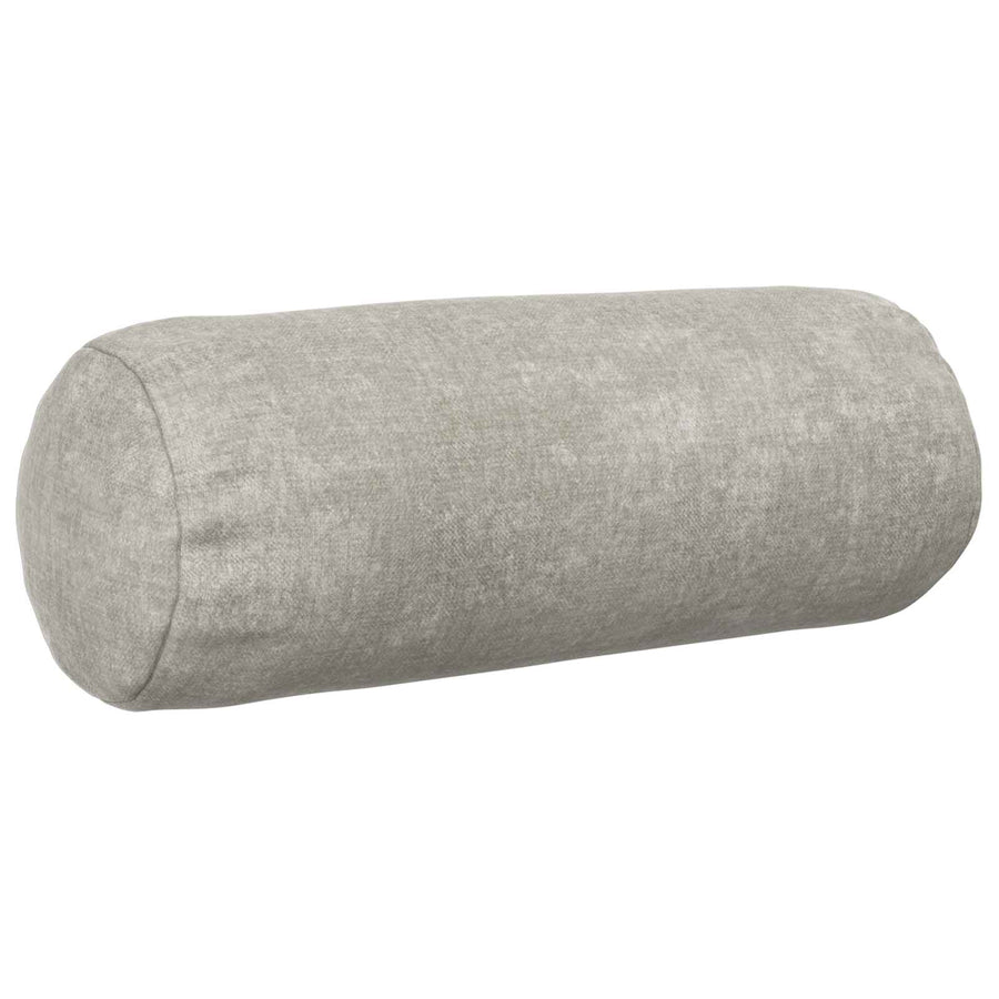 Kussensloop 6 st HEERLEN Lichtgrijs Ø 15 x 40 cm Chenille Stof