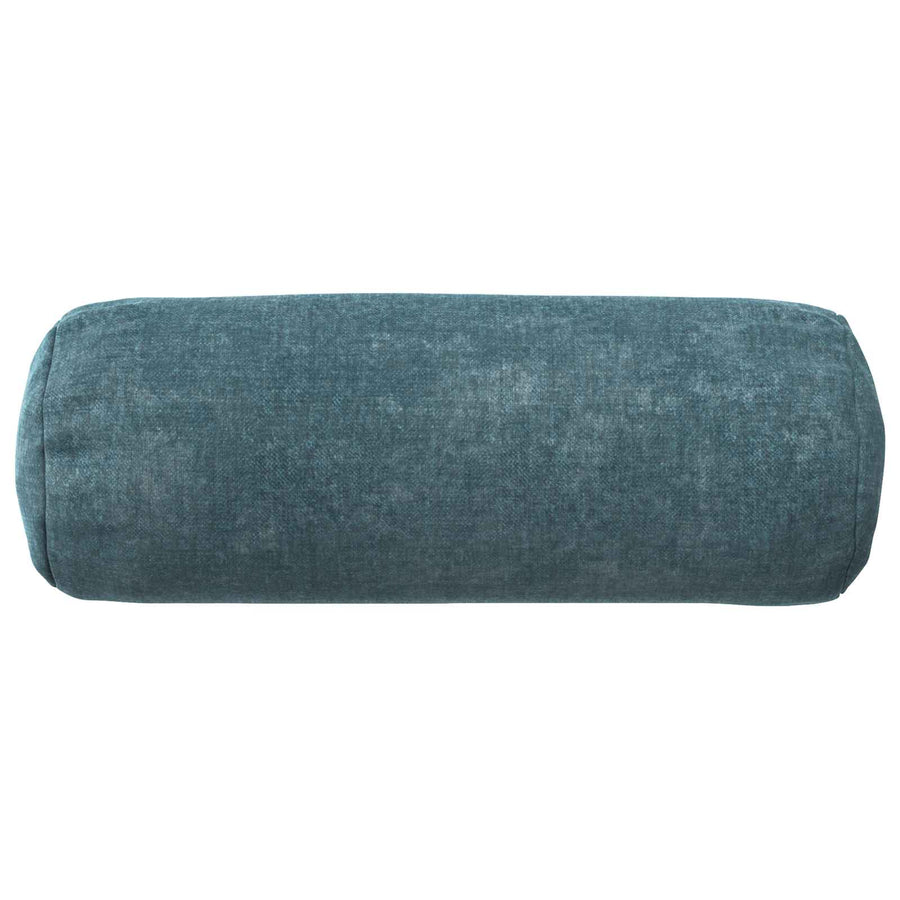 Kussensloop 6 st HEERLEN Blauw Ø 15 x 40 cm Chenille Stof