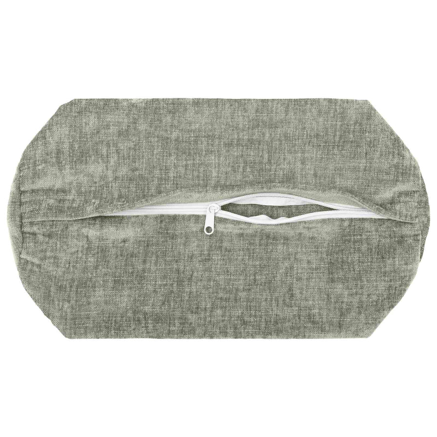 Kussensloop 6 st HEERLEN Groen Ø 15 x 40 cm Chenille Stof