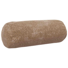 Kussensloop 6 st HEERLEN Bruin Ø 15 x 40 cm Chenille Stof